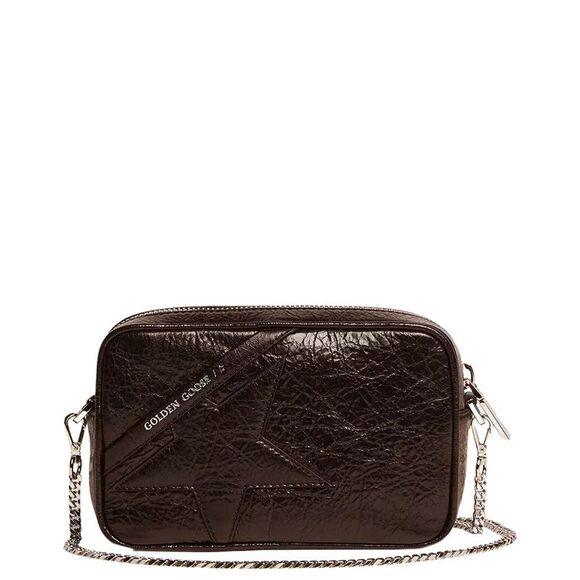 Golden Goose Mini Star Bag Wrinkled Calf Leather Crossbody - Picture 1 of 1